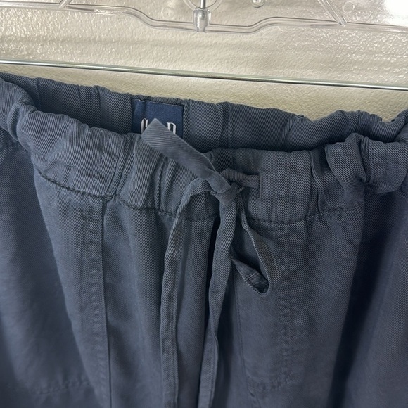 GAP Women's XXL Tencel Short Blue Pull On Drawstring Cuffed NWT Inseam 4" - Picture 12 of 14
